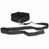Wholesale 🎁 Bondara Black Soft Velcro Collar With Leash 🎁 -Bondage props Sale unnamed file 10