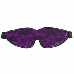 Flash Sale ❤️ Bondara Soft Purple Floral Lace Blindfold ⭐
