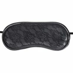Buy ⌛ Bondara Dark Intimacy Black Lace Blindfold 👏