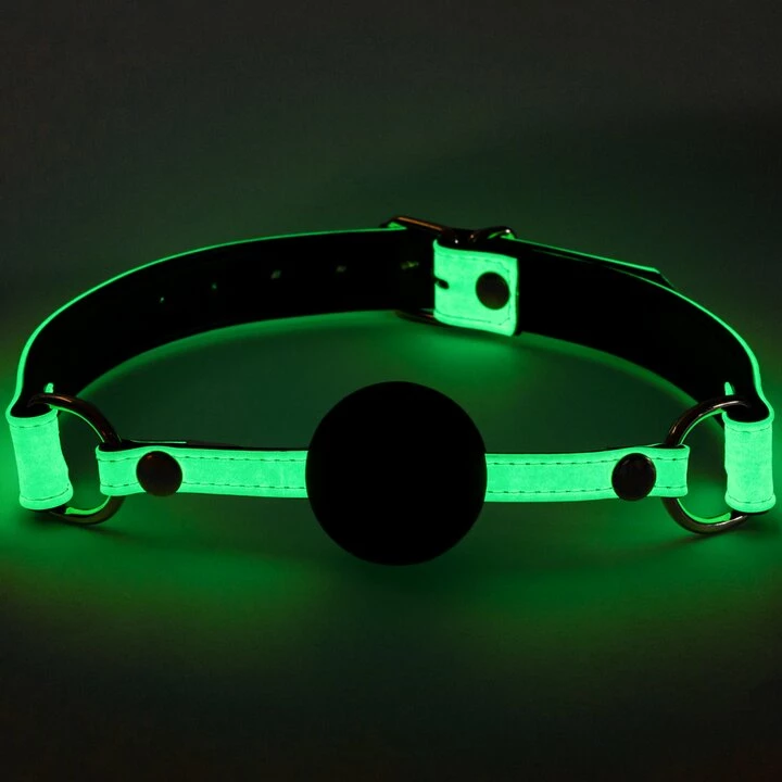 New ๐ Bondara Crystal White Glow In The Dark Ball Gag โ๏ธ 4 New ๐ Bondara Crystal White Glow In The Dark Ball Gag โ๏ธ - Image 2