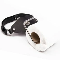 Flash Sale 💯 Bondara&Sex Toilet Slave Paper Dispenser Mouth Gag 👍 -Bondage props Sale unnamed file 1053