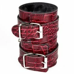 Best Pirce 🌟 Bondara Yin And Yang Croc Effect Handcuffs 🌟 -Bondage props Sale unnamed file 108