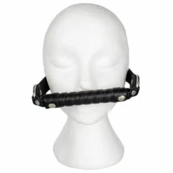 Discount 🥰 Bondara Luxe Black Leather Bit Gag 🔔 -Bondage props Sale unnamed file 1087
