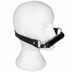 Discount 🥰 Bondara Luxe Black Leather Bit Gag 🔔 -Bondage props Sale unnamed file 1088