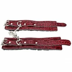 Best Pirce 🌟 Bondara Yin And Yang Croc Effect Handcuffs 🌟 -Bondage props Sale unnamed file 109