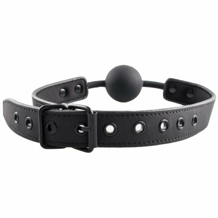 Outlet ๐ Bondara Matte PU Black Silicone Ball Gag ๐ฅ 4 Outlet ๐ Bondara Matte PU Black Silicone Ball Gag ๐ฅ - Image 2
