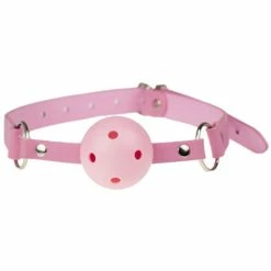 Bondage props Sale 10 Hot Sale ๐ Bondara Pretty Pink Vented Ball Gag ๐