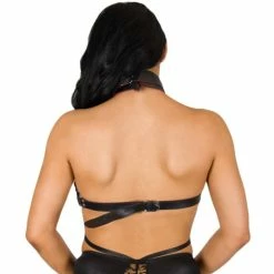 New 🤩 Bondara Siren Black And Red Collar And Harness Bra 🥰 7 New 🤩 Bondara Siren Black And Red Collar And Harness Bra 🥰 -Bondage props Sale unnamed file 112