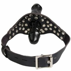 Best deal 😀 Torment Double Dildo Gag With Padlock ? 4.5 Inch 🔥 -Bondage props Sale unnamed file 1129