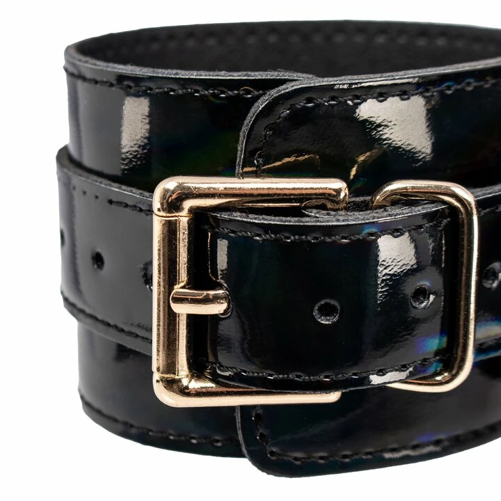 Cheapest ❤️ Bondara Luxe Pleasure Prism PU Handcuffs 🤩 4 Cheapest ❤️ Bondara Luxe Pleasure Prism PU Handcuffs 🤩 - Image 2