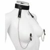 Promo 👏 Bondara Pinch Collar And Nipple Clamps 🎉 -Bondage props Sale unnamed file 118