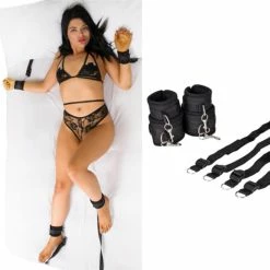 Bondage props Sale 22 Top 10 โญ Bondara Black Rule Me In Bed Restraint ๐