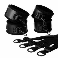 Best Pirce 🎉 Bondara Black Pin Me To The Bed Restraint ✨ -Bondage props Sale unnamed file 151