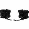 Deals 🔔 Bondara Soft Touch Black Furry Handcuffs 🔥 -Bondage props Sale unnamed file 157