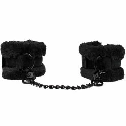 Deals 🔔 Bondara Soft Touch Black Furry Handcuffs 🔥