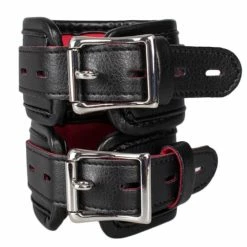 Budget ๐ฏ Bondara Black Faux Leather Red Suede Padlocked Handcuffs ๐ 11 Budget ๐ฏ Bondara Black Faux Leather Red Suede Padlocked Handcuffs ๐ -Bondage props Sale unnamed file 197