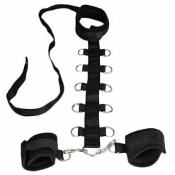 Best Pirce 🥰 Bondara Adjustable Velcro Neck To Wrist Restraint With Leash 🔔 -Bondage props Sale unnamed file 251