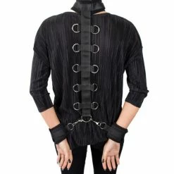 Best Pirce 🥰 Bondara Adjustable Velcro Neck To Wrist Restraint With Leash 🔔 -Bondage props Sale unnamed file 252