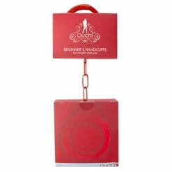 Coupon 🌟 Bondara&Sex Ouch! Red Metal Beginner?s Handcuffs 🧨 -Bondage props Sale unnamed file 26