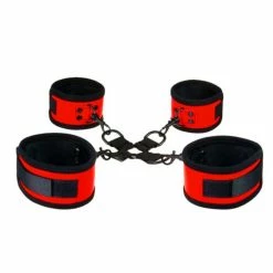 Promo 👏 Bondara Ravishing Red PVC Hogtie Restraint 🎁