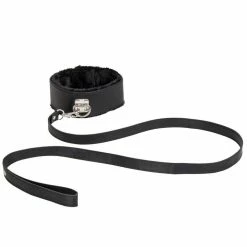 Brand new ⌛ Bondara Black Faux Leather Furry 10 Piece Bondage Set 🥰 -Bondage props Sale unnamed file 287
