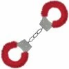 New 🎁 Bondara&Sex Ouch! Red Furry Beginner?s Handcuffs ❤️ -Bondage props Sale unnamed file 294
