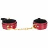 Top 10 🛒 Bondara Inmate Patent Red Faux Leather Ankle Cuffs ❤️ -Bondage props Sale unnamed file 308