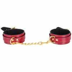 Top 10 🛒 Bondara Inmate Patent Red Faux Leather Ankle Cuffs ❤️