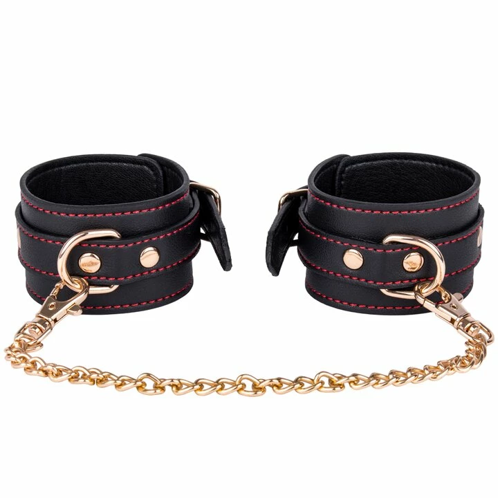 Best reviews of 🔔 Bondara Black Contrast Stitch Faux Leather Handcuffs 🌟 3 Best reviews of 🔔 Bondara Black Contrast Stitch Faux Leather Handcuffs 🌟