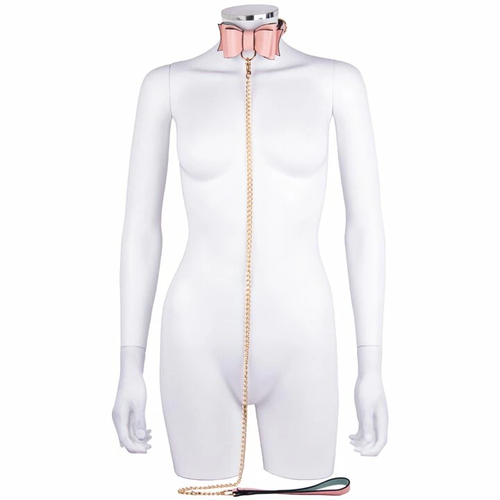 Flash Sale 🥰 Bondara Luxe Bow To Me Pink PU Collar And Leash 🎁 6 Flash Sale 🥰 Bondara Luxe Bow To Me Pink PU Collar And Leash 🎁 - Image 4