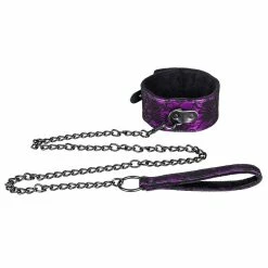 New 🤩 Bondara Soft Purple Floral Collar With Leash 😍