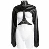 Deals 👍 Bondara Faux Leather Cropped Straitjacket 🛒 -Bondage props Sale unnamed file 458