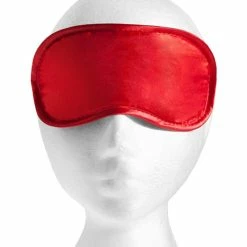 Wholesale ⭐ Bondara Red Soft Plush Blindfold Mask 🌟 -Bondage props Sale unnamed file 492