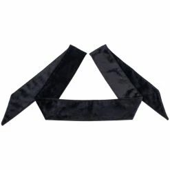 Wholesale ❤️ Bondara Curtain Call Black Velvet Blindfold 😀 -Bondage props Sale unnamed file 495