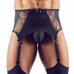Cheap ๐ Bondara&Sex Svenjoyment Lace Men's Suspender Belt ๐