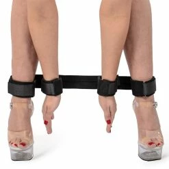 New ❤️ Bondara Velcro Spreader Bar With Four Cuffs 👏