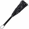 Discount ⭐ Bondara Restrain Me Black Velvet Flogger - 17 Inch ⌛ -Bondage props Sale unnamed file 633