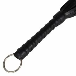 Coupon 👍 Bondara To The Point Black Mini Flogger ? 11 Inch 😍 -Bondage props Sale unnamed file 669