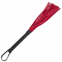 Flash Sale ๐ Bondara Red Suede Fantasy Flogger Whip - 12 Inch ๐