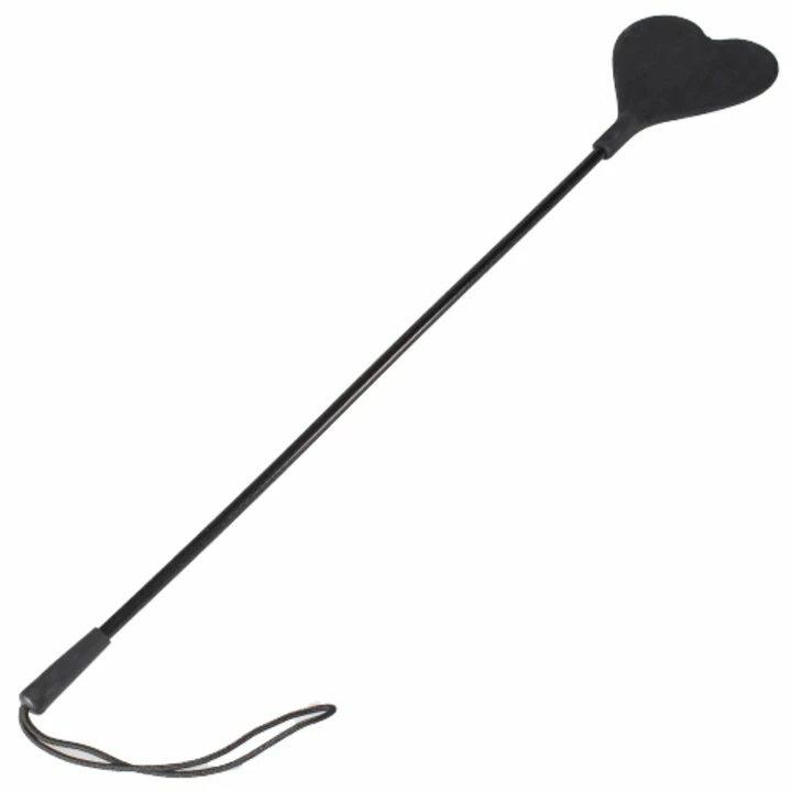 Discount ❤️ Bondara Black Silicone Heart Riding Crop ? 19 Inch 🥰 3 Discount ❤️ Bondara Black Silicone Heart Riding Crop ? 19 Inch 🥰