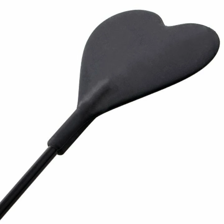 Discount ❤️ Bondara Black Silicone Heart Riding Crop ? 19 Inch 🥰 4 Discount ❤️ Bondara Black Silicone Heart Riding Crop ? 19 Inch 🥰 - Image 2