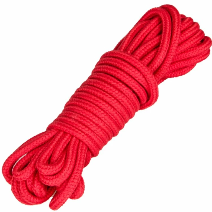 Coupon π― Bondara Red Soft Cotton Bondage Rope - 10m π 3 Coupon π― Bondara Red Soft Cotton Bondage Rope - 10m π