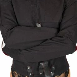 Best Sale ❤️ Bondara Black Fabric Straitjacket 👍 -Bondage props Sale unnamed file 75