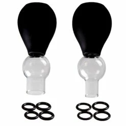 Best Sale ⌛ Bondara Perk Up Glass O-Ring Nipple Sucker Set 🔥