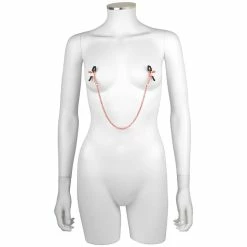 Top 10 😉 Bondara Pink Kink Rose Gold Chain Nipple Clamps 😀 -Bondage props Sale unnamed file 802