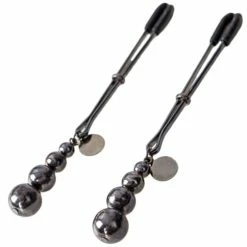Brand new π Bondara Gunmetal Beaded Tweezer Nipple Clamps β