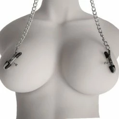 Best Sale 🧨 Bondara Silicone Kink Black Vented Ball Gag With Nipple Clamps 💯 -Bondage props Sale unnamed file 841