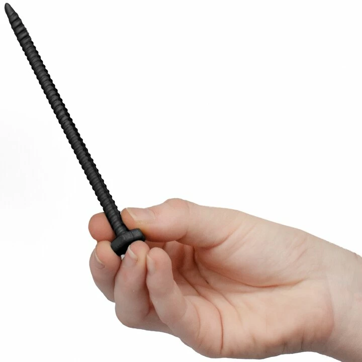 Outlet π Bondara Screw Me Black Silicone Urethral Plug ? 15cm π 5 Outlet π Bondara Screw Me Black Silicone Urethral Plug ? 15cm π - Image 3