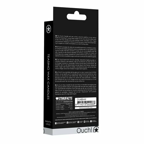Best Pirce ⭐ Bondara&Sex Ouch! Teasing Mixed 4 Pack Bondage Candles - Medium Or Large ⭐ 7 Best Pirce ⭐ Bondara&Sex Ouch! Teasing Mixed 4 Pack Bondage Candles - Medium Or Large ⭐ - Image 6
