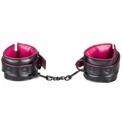Top 10 😉 Bondara Pink And Black Faux Leather Handcuffs 😉